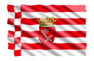 Landesflagge Bremen